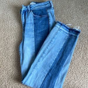 Flying Monkey; two tone jeans; size 28
